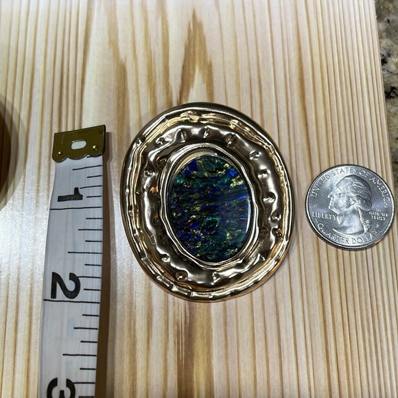 Round Statement Earrings - Picture 11 of 13